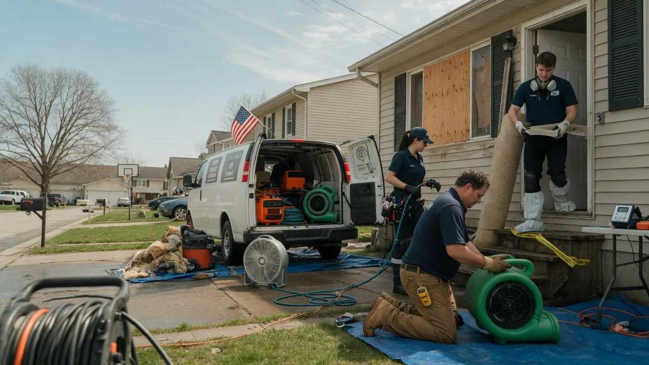Water Damage Restoration in Talmage, KS near me